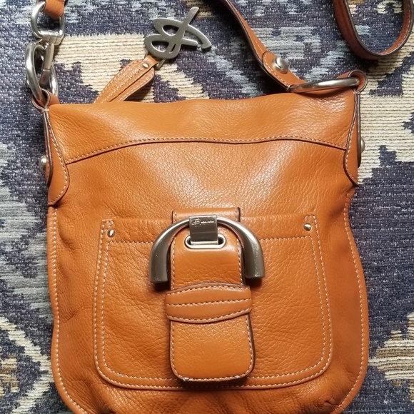 B Markowsky Handbags - B. Markowsky Leather Brown Crossbody
